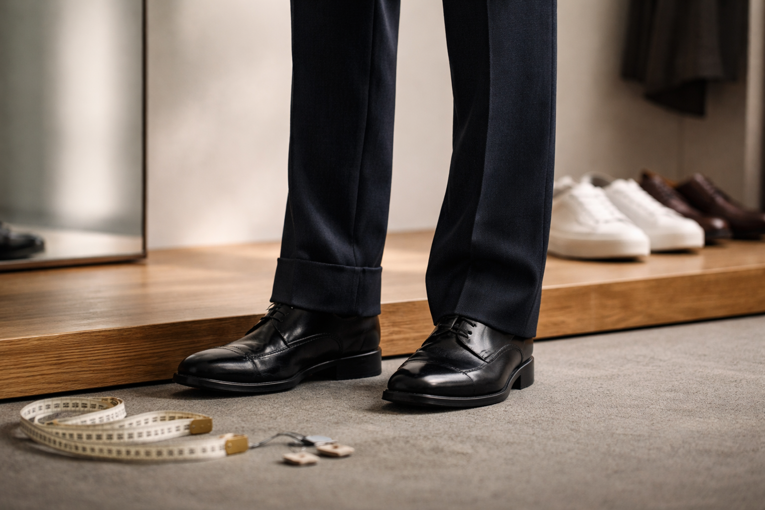 Bukser, sko og den irriterende centimeter: sådan rammer du den rigtige længde