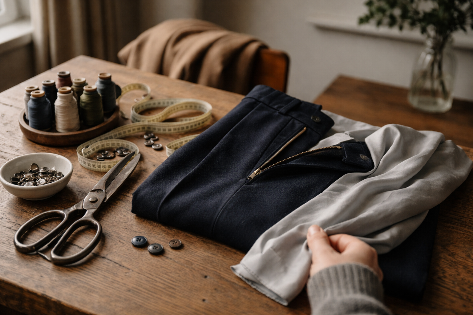 Skrædderens reparationsmenu: det kan du få fikset, og hvad du typisk betaler