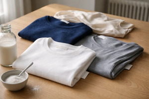 Svedlugt vs stofvalg - sådan vinder du over den sure T-shirt