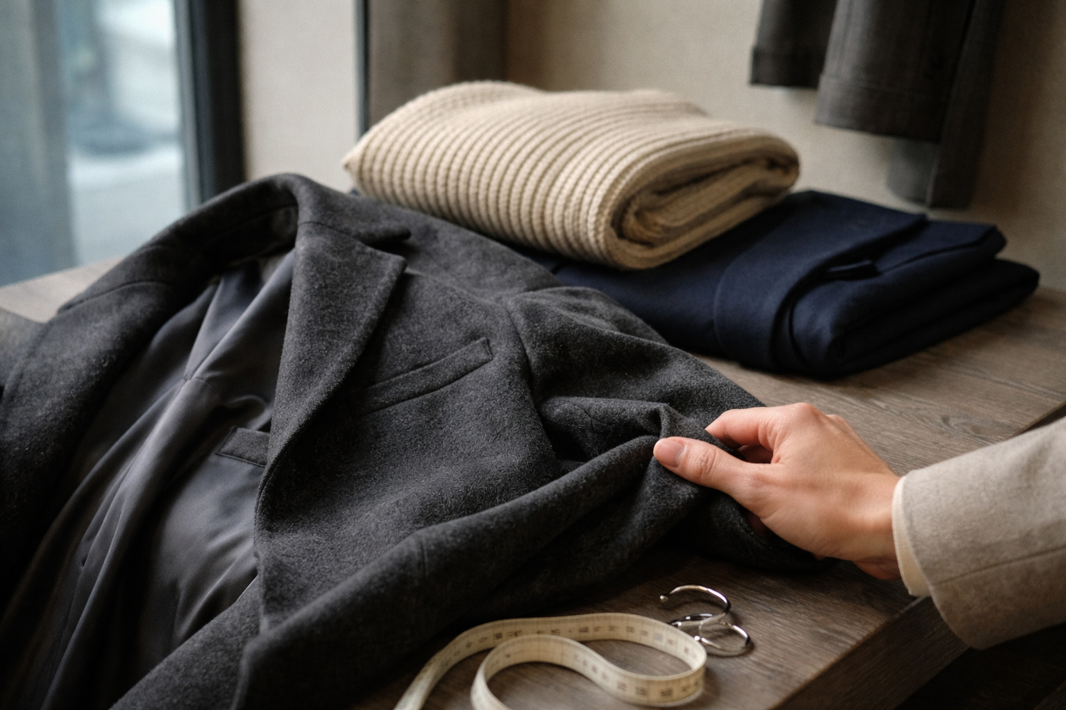 Uldfrakken, der faktisk virker i dansk vinter: min prøverums-guide til varme, vind og lag