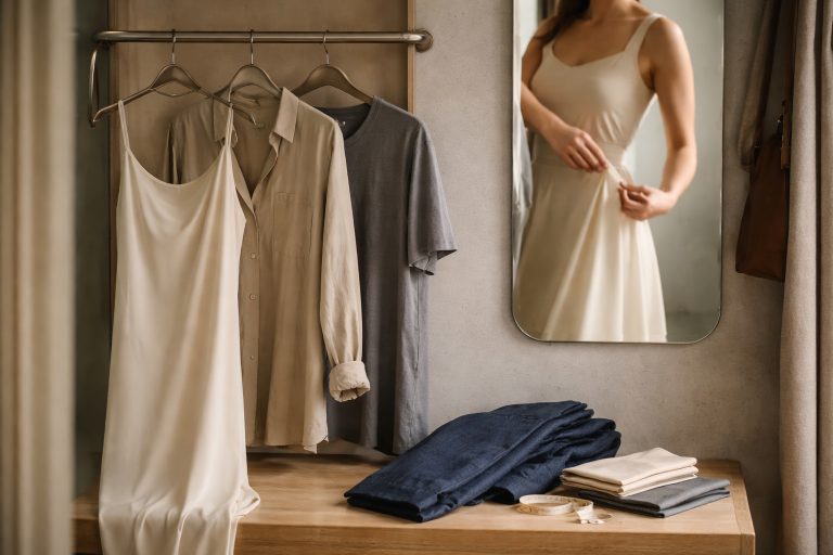 Viskose, lyocell og modal i prøverummet: sådan undgår du krøl, klæb og gennemsigtighed