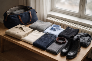 Weekendtaske uden overvægt: mini-capsule med 10 stykker tøj, du faktisk bruger