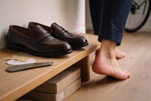 Den aften mine loafers besluttede sig for at spise mine hæle