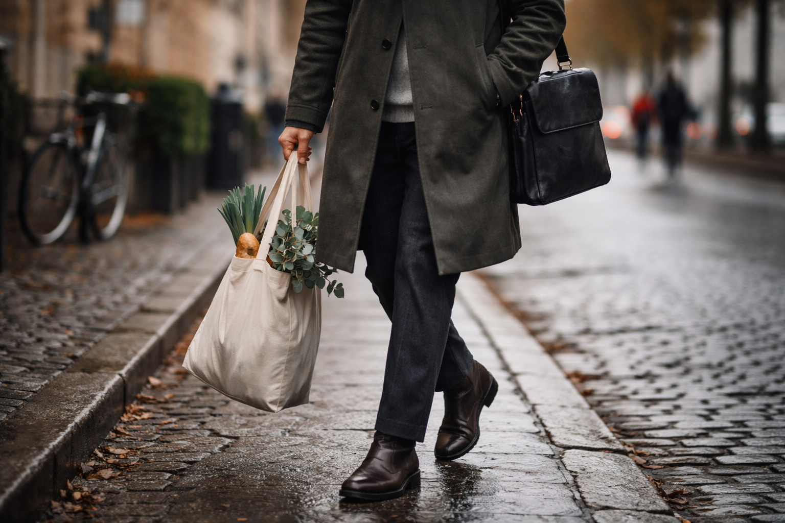 Den dag jeg nægtede at møde op i skaldet skaljakke i regnvejr