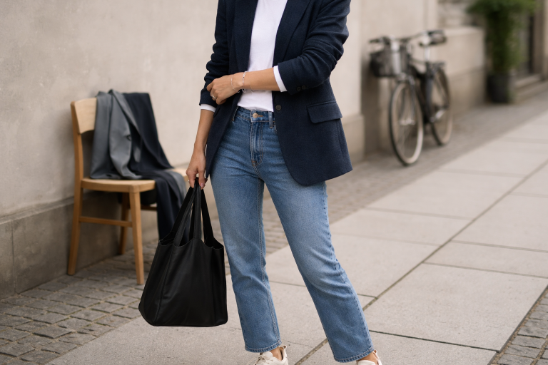 Din blazer ser streng ud, før du gør - sådan gør du den rolig og moderne