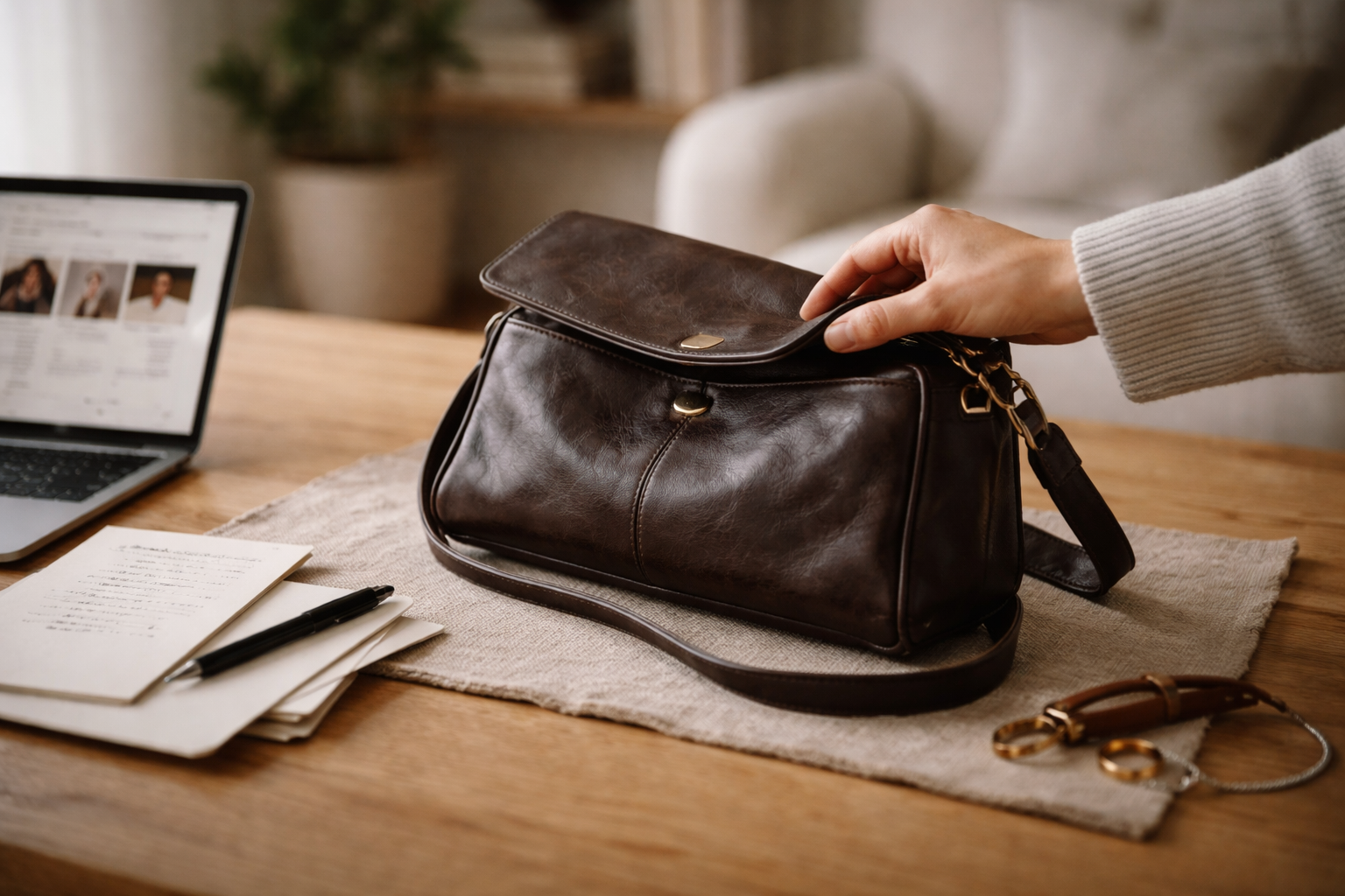 Da jeg købte min første pre-loved designertaske og opdagede hvor meget ro en tjekliste giver