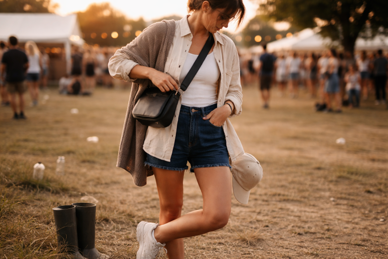 Festival-outfit til hende: materialer, sko og styling der ser dyrt ud