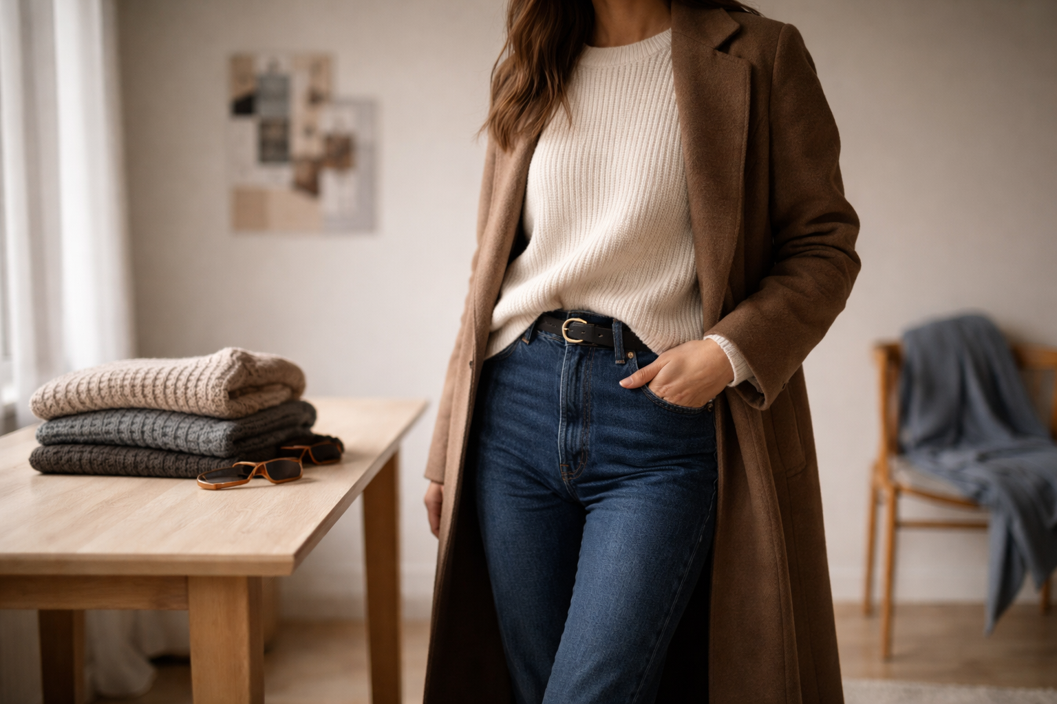 Sådan styler du strik: proportioner, lag og 8 looks til efterår/vinter