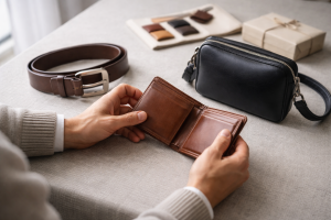 Læderaccessories som gave: sådan vælger du kvalitet uden at blive snydt