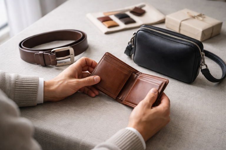 Læderaccessories som gave: sådan vælger du kvalitet uden at blive snydt