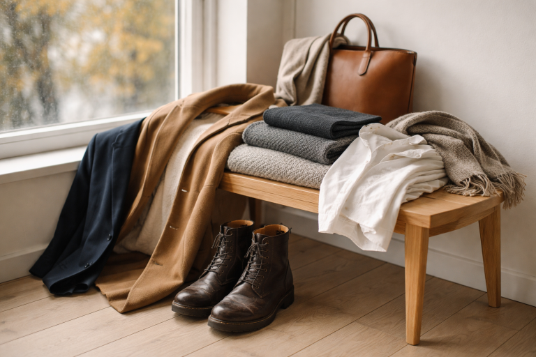 Efterårsgarderobe: 10 basisvarer der virker i en nordisk, moderne stil